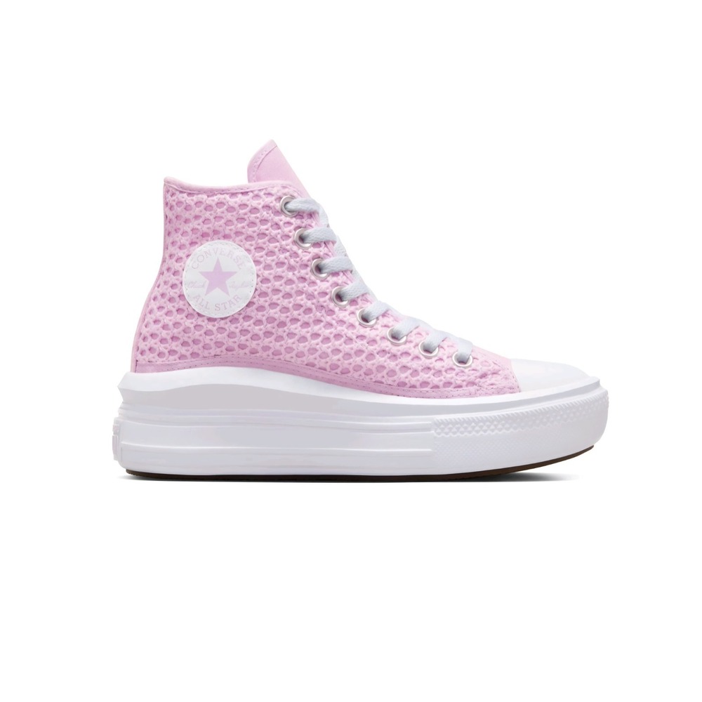 Converse W Chuck Taylor AllStar Move Platform Crochet Stardust A07358C‎ US ZS 4